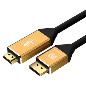 엠비에프 DP TO HDMI 4K 60Hz 케이블, 1개