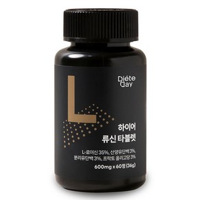 디에트데이 하이어 류신 타블렛 36g, 60정, 1개