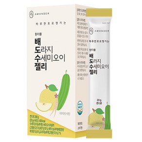 안국약품 원더풀 배도수 젤리 14p, 280g, 1박스