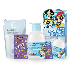 일리윤 세라마이드 아토 6.0 탑투토워시 파워퍼프걸 에디션 500ml x 2종 세트