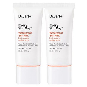 닥터자르트 에브리 선 데이 워터프루프 선 밀크 선스크린 SPF50+ PA++++, 30ml, 2개