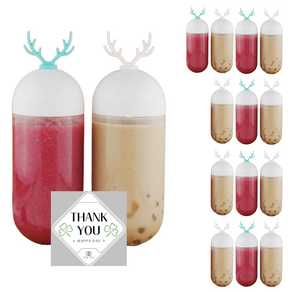 슈렌코 사슴뿔 페트 공병 500ml 15p + Thank you 스티커 15p 세트, 1세트