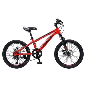 아텍스 컴포트 20D 7단 MTB 자전거 20 미조립, 레드, 150cm, 1개