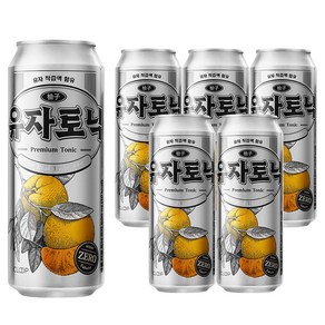 클룹 리얼 토닉 유자, 500ml, 6개