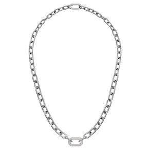 다니엘웰링턴 여성용 CRYSTAL LINK NECKLACE 카라비너 큐빅 체인 목걸이