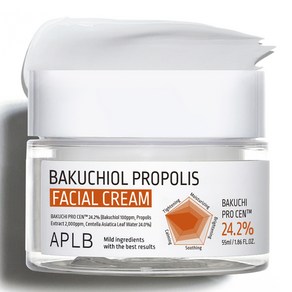 APLB 바쿠치올 프로폴리스 페이셜 크림, 55ml, 1개