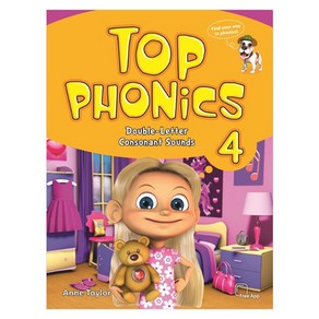 Top Phonics 4 Student Book Papeback Fee App, 탑 파닉스