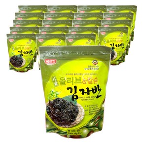 시골 올리브앤칼슘 김자반, 70g, 20개