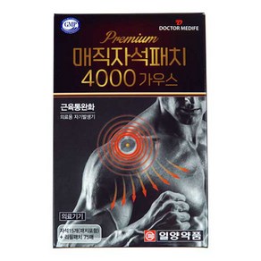 일양약품 닥터메디프 프리미엄 매직자석패치 4000 가우스 15p + 리필 75p 세트, 1세트