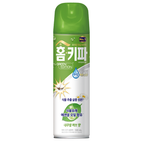 홈키파 그린에디션 내추럴엘에어졸, 500ml, 1개