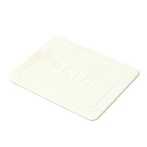 가쯔 프리미엄 BATH 규조토 발매트 M 가로 40cm x 세로 30cm x 두께 0.9cm, 아이보리, 1개