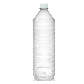 생수 용기 사각 페트병 1.5L 24p + 흰색 캡 28cm 24p 세트, 1개
