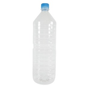 생수 용기 원형 페트병 1.5L 20p + 파랑 캡 28cm 20p 세트