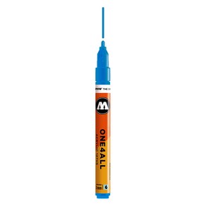 모로토우 원포올 아크릴 마카 2mm 127HS 230 shock blue, 1개