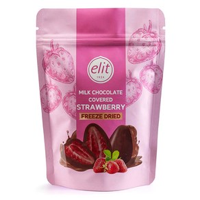 elit 밀크 초콜릿 커버드 스트로베리, 80g, 1개