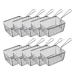 이딜리 미니 튀김바스켓 사각, 10개