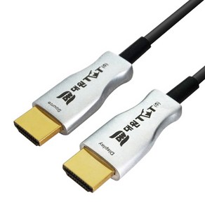 대원티엠티 하이브리드 광 HDMI 2.0 리피터 케이블, 1개, 20m