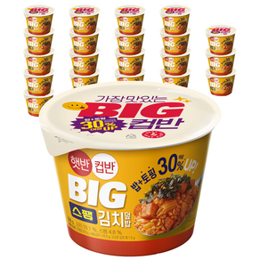 햇반 컵반 BIG 스팸김치 덮밥