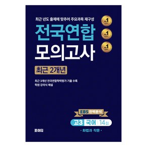 2024년 전국연합 모의고사 고3 국어 화법과 작문, 고등 3학년