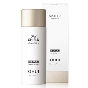 오휘 데이쉴드 선크림 블랙 SPF50+ PA++++, 80ml, 1개