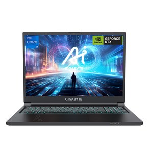 기가바이트 2024 게이밍 G6 16 코어i7 인텔 13세대 지포스 RTX 4050, Ion Gay, G6-MF-H2KR, 1TB, 16GB, Win11 Home