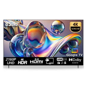 아이사 4K UHD D-LED 제로베젤 스마트 TV