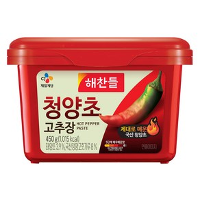 해찬들 청양초 고추장, 450g, 1개