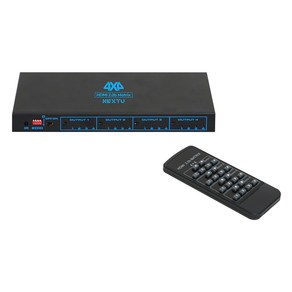 넥스트유 4x4 HDMI2.0 매트릭스 스위치 매우드 4344UHDM