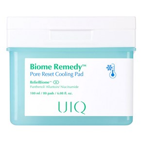 유이크 바이옴 레미디 포어 리셋 쿨링 패드 180ml, 80개입, 1개