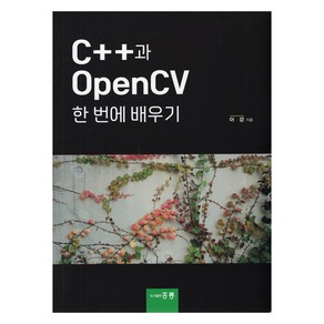 C++과 OpenCV 한 번에 배우기, 이강, 홍릉과학출판사