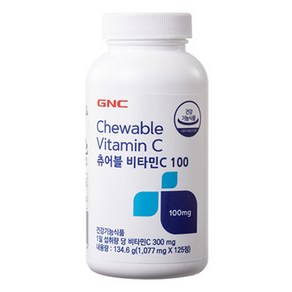 GNC 츄어블 비타민C 100 134.6g