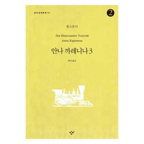 안나 까레니나 3 : 2 큰글자도서, 창비, 레프 톨스토이, 최선