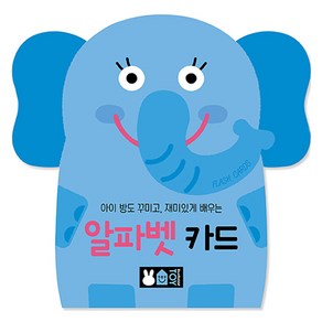 TOY 플래시 카드, 알파벳, 블루래빗