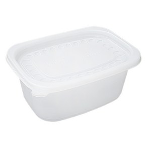더팩컴퍼니 밀폐 죽용기 특대 1050ml + 뚜껑 세트, 50세트, 1개입