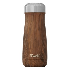 Swell 트래블러 텀블러, 티크우드, 1개, 470ml