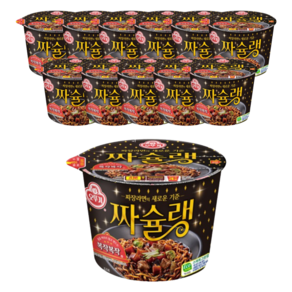 오뚜기 짜슐랭 용기 125g, 12개