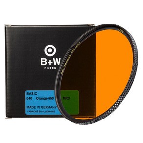 슈나이더크로이츠나흐 B+W BASIC MRC ORANGE 040 필터 43mm, 1개