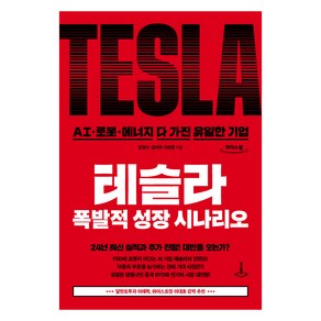 테슬라 폭발적 성장 시나리오(큰글자도서):AI·로봇·에너지 다 가진 유일한 기업, 더스퀘어, 강정수, 김이라, 이현정