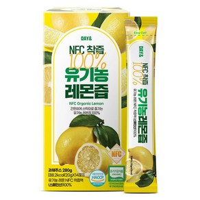 데이앤 NFC 100% 유기농 레몬즙