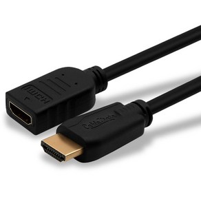 케이블메이트 HDMI 2.0 기본형 골드 연장 케이블, 1개, 3m