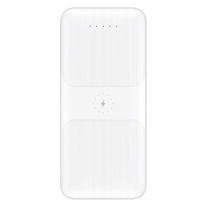 스마텍 PD 유무선 휴대용 보조배터리 20W 20000mAh 멀티단자, 화이트, STPB-WB2