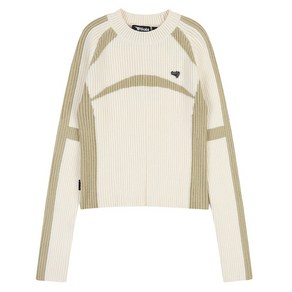 골라 여성용 SPORTY COLOR BLOCK KNIT PULLOVER WGLA6SISWZ21