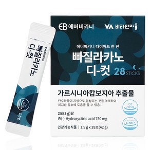 에버비키니 빠질라카노 디카페인 다이어트 커피 아메리카노맛 28p, 42g, 1개