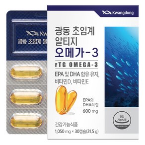 광동제약 초임계 알티지 오메가3 31.5g, 1개, 30정