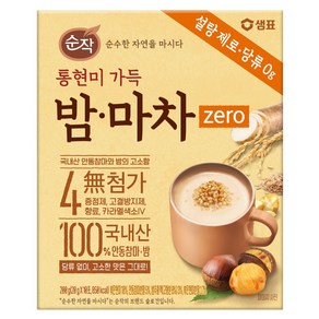 순작 통현미 가득 제로 밤 마차, 1개, 10개입, 20g