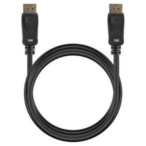 컴스마트 DP2.1 케이블 16K 60Hz 4K 240Hz 40Gbps HB989, 2m, 1개