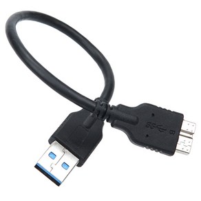 컴스마트 USB 3.0 Mico USBB 케이블 젠더 Mico BM AM 10cm, 1개, NA763B