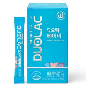 듀오락 유아용 유산균 30p, 30g, 1개