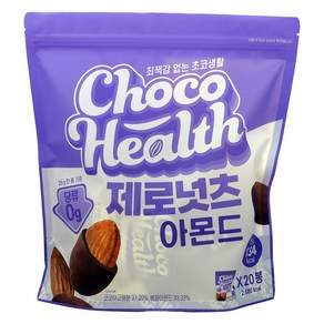 초코헬스 제로넛츠 설탕무첨가 아몬드 초코볼 20p, 500g, 1개