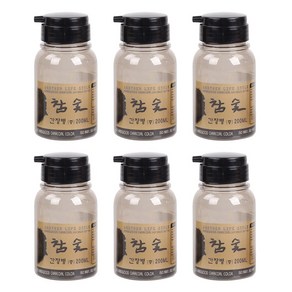 에이엘에스 참숯 간장병 양념통, 6개, 200ml